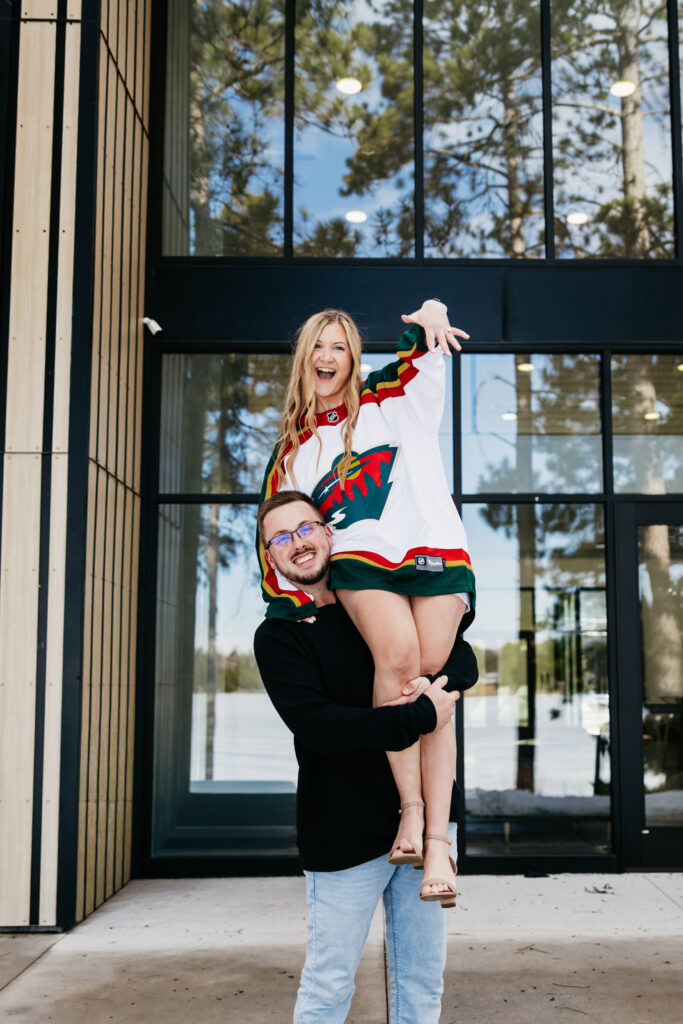 Engagement Shoot at Catalyst by Nature Link in Nisswa, Minnesota